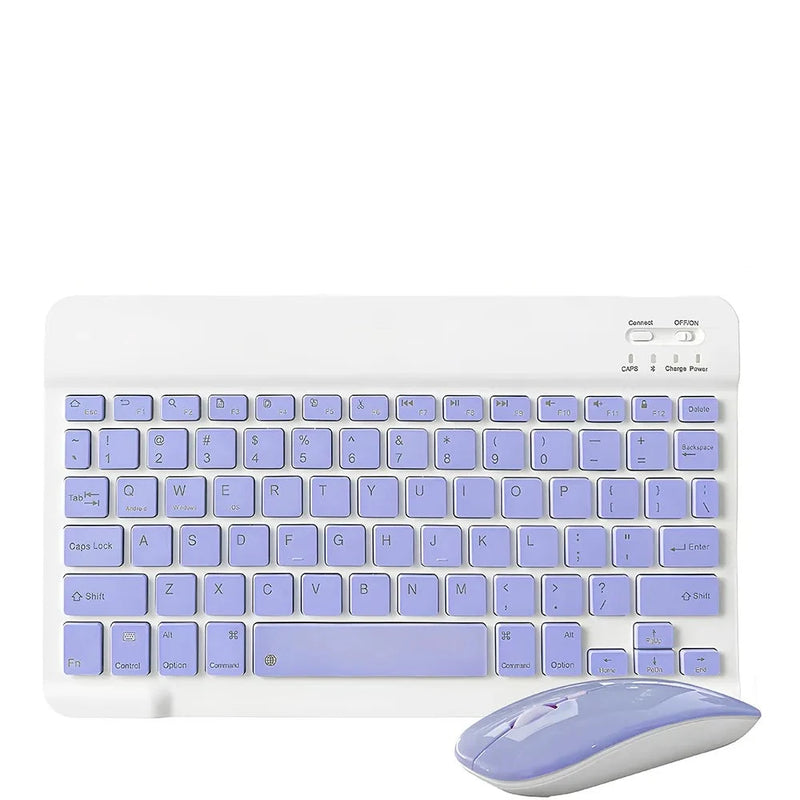 Teclado Bluetooth sem Fio com Mouse