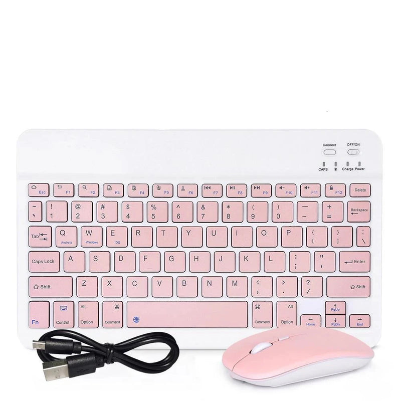 Teclado Bluetooth sem Fio com Mouse