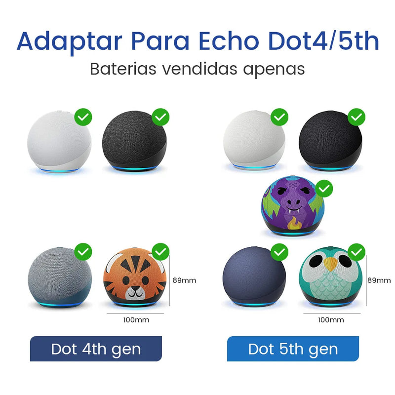 Base de Bateria para Echo Dot